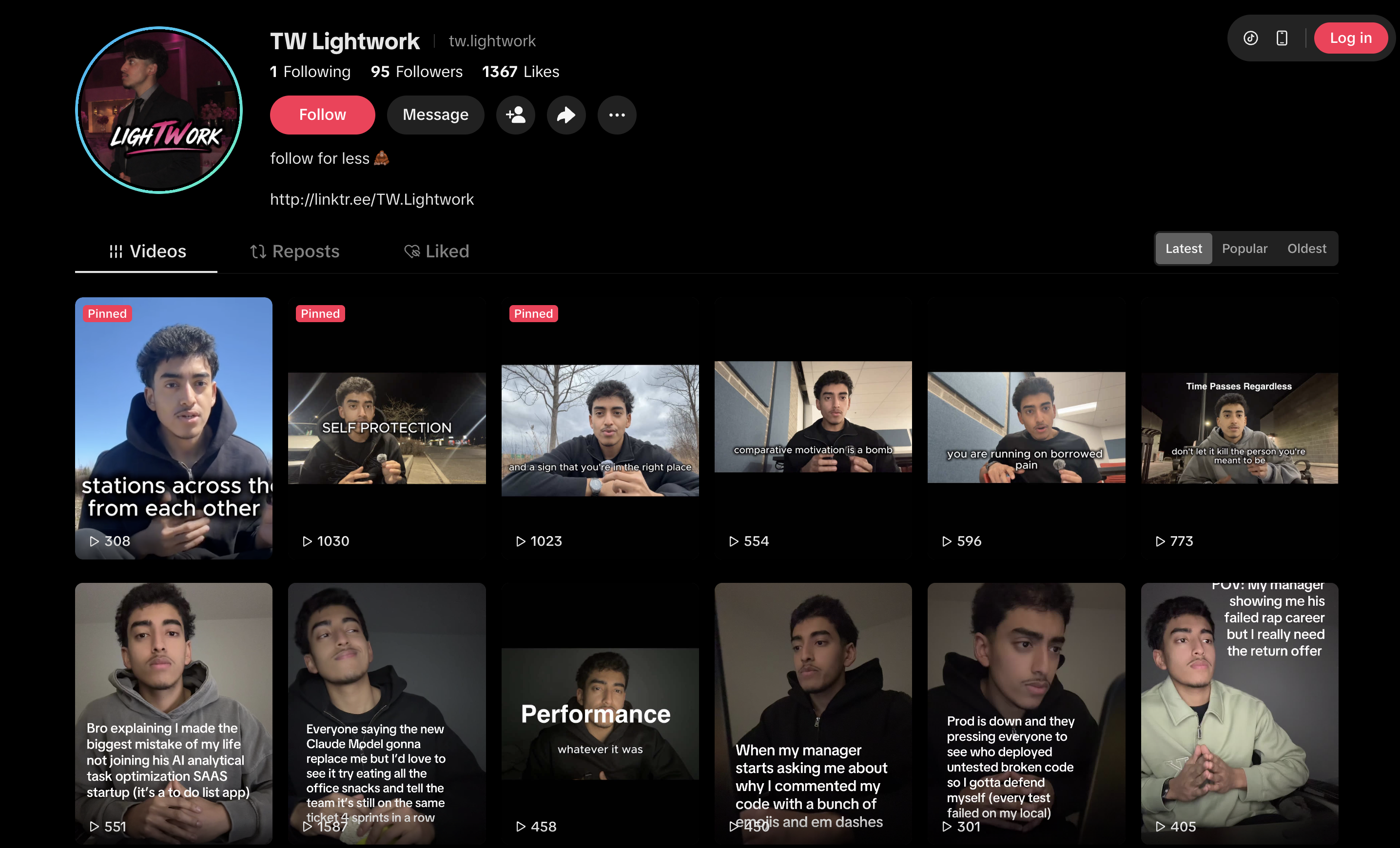 TW Lightwork TikTok